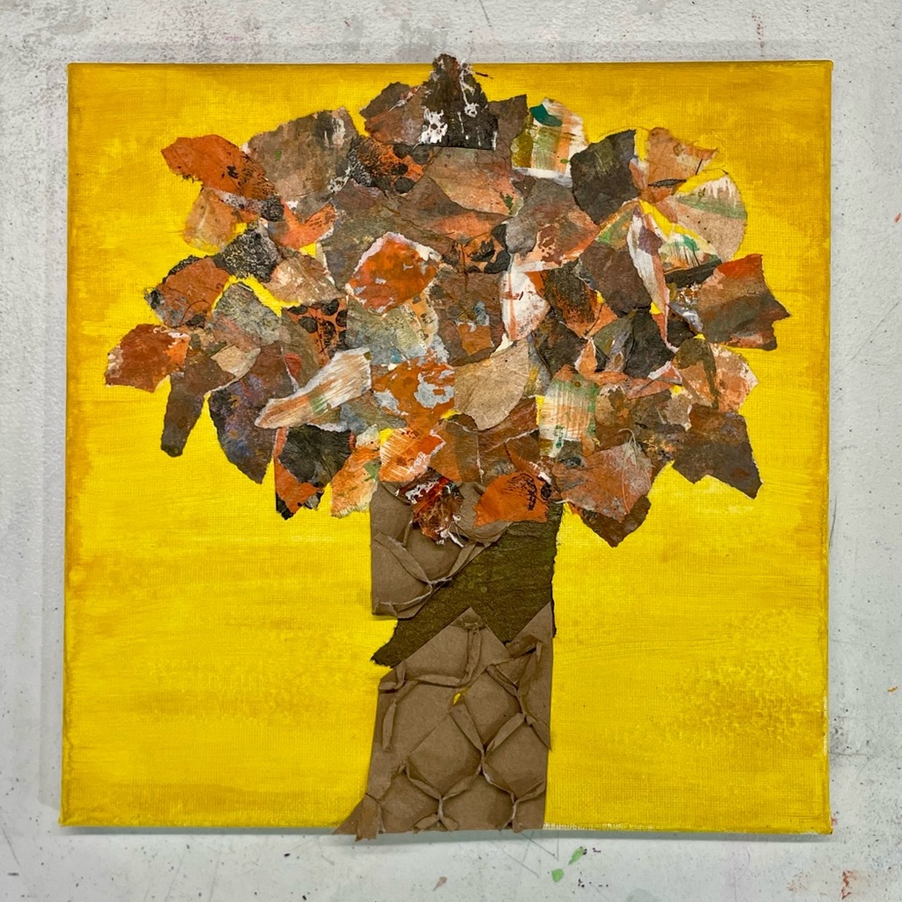 Title: Let It Grow - Mixed Media Original Art Work